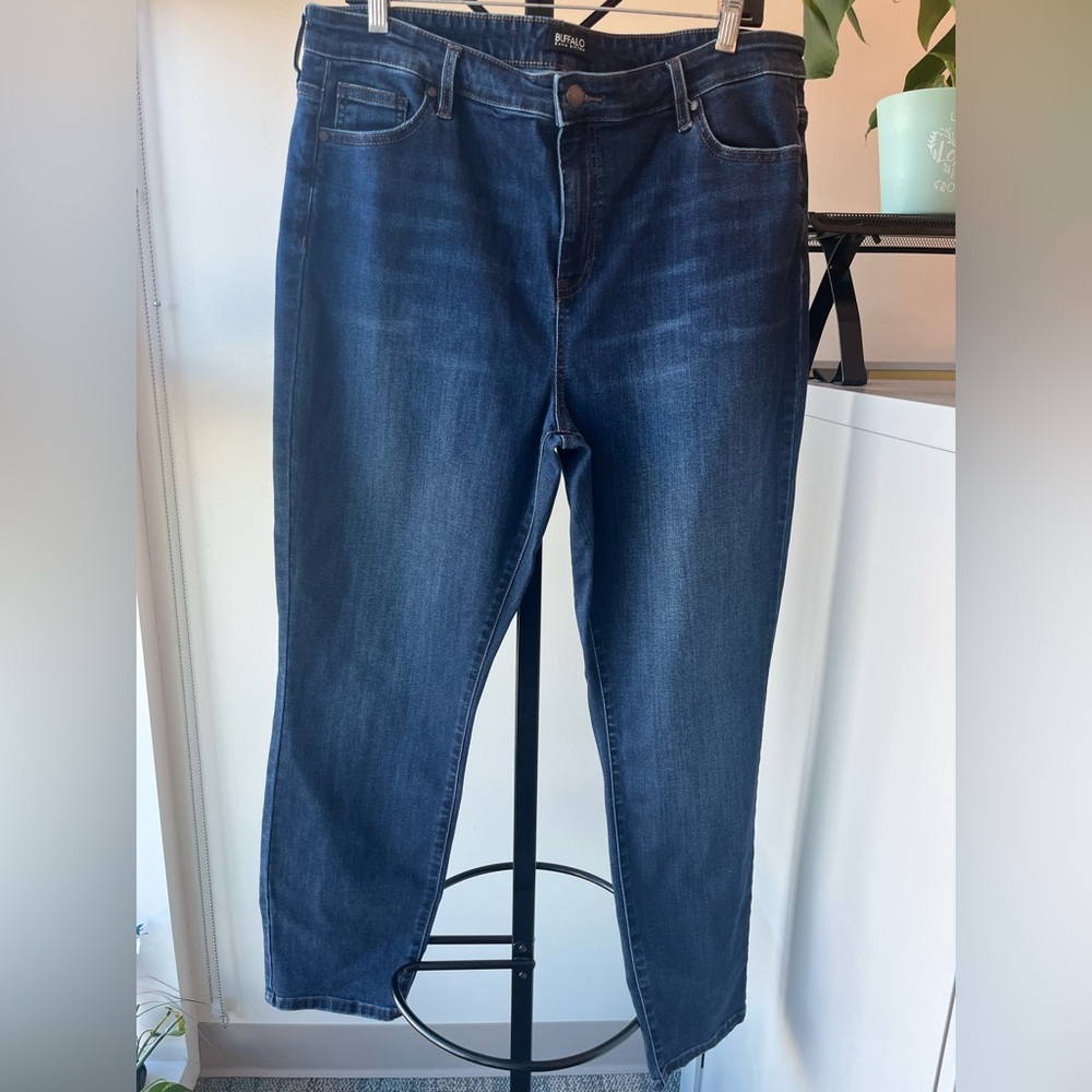 Buffalo David Bitton Dark Blue Mollie High Rise Stretch Skinny